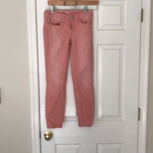 Loft modern skinny ankle jean - pink